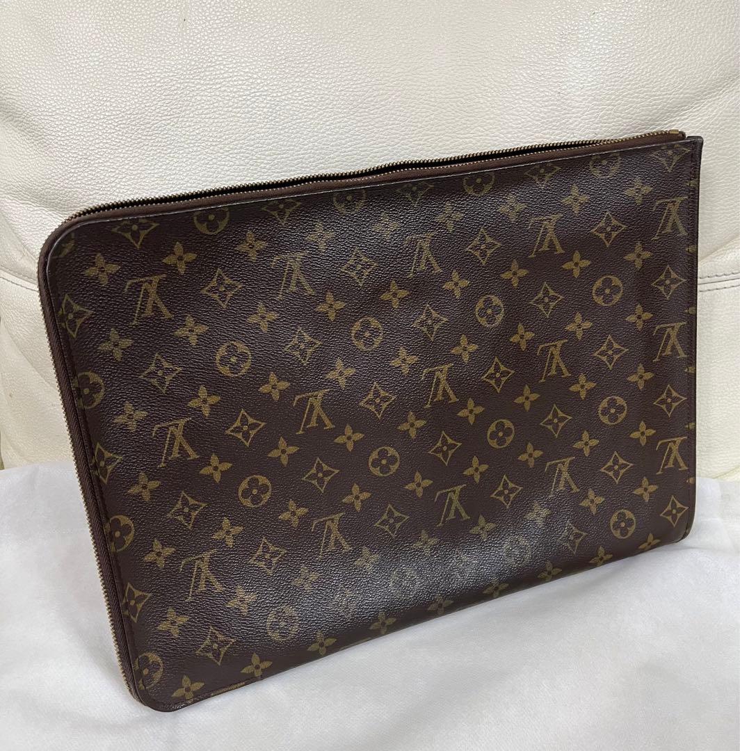 LOUIS VUITTON  ポッシュドキュマン クラッチバッグ モノグラム