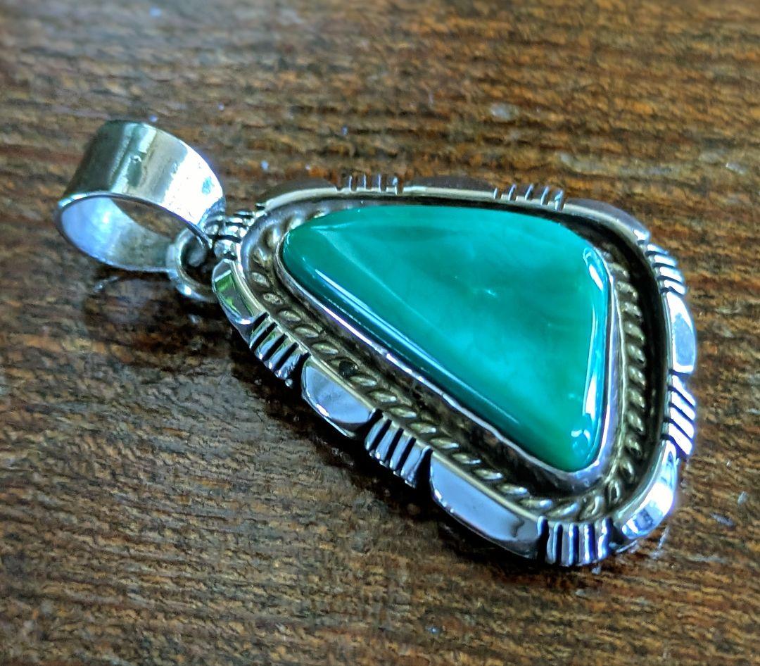 アメリカインディアンジュエリー☆ナバホ族ペンダントヘッド