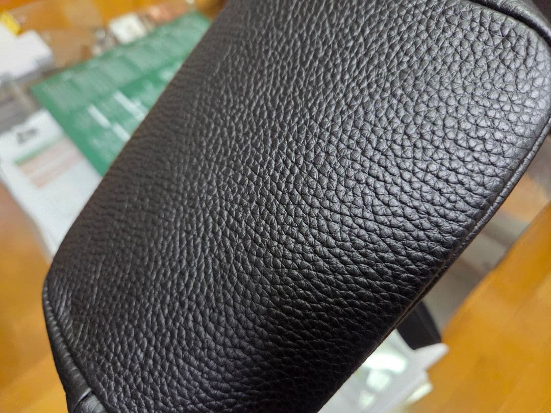 ハッシュタグ巾着レザーバック