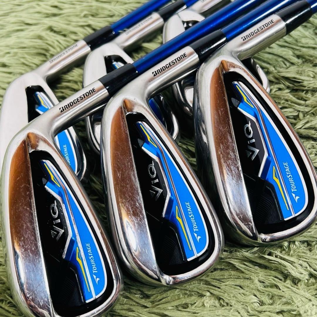 ツアーステージ ViQ アイアン6本セット メンズゴルフ 初心者 入門 大人気