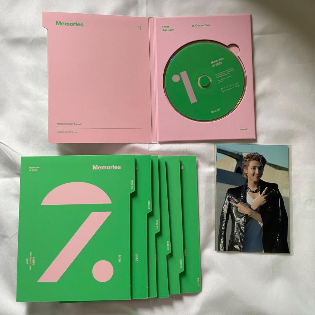 BTS 防弾少年団 MEMORIES 2020 BluRay ジョングク トレカ