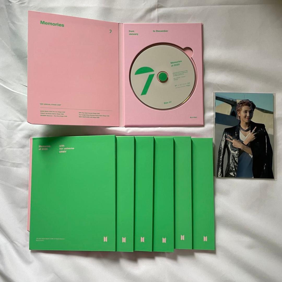 BTS 防弾少年団 MEMORIES 2020 BluRay ジョングク トレカ