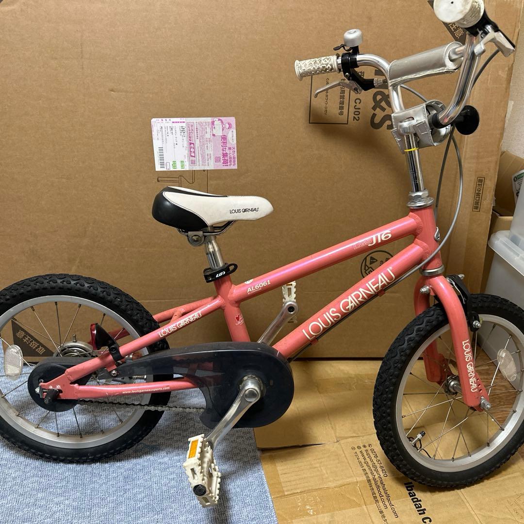 LOUIS GARNEAU J16 子供用自転車 16インチ ピンク