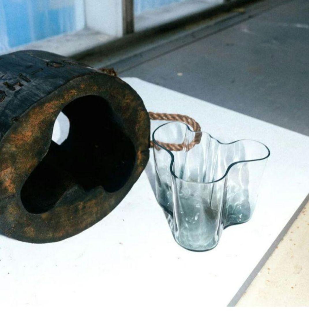 アアルト ベース 140 mm、クリア - ダークグレー、1000個限定　木型