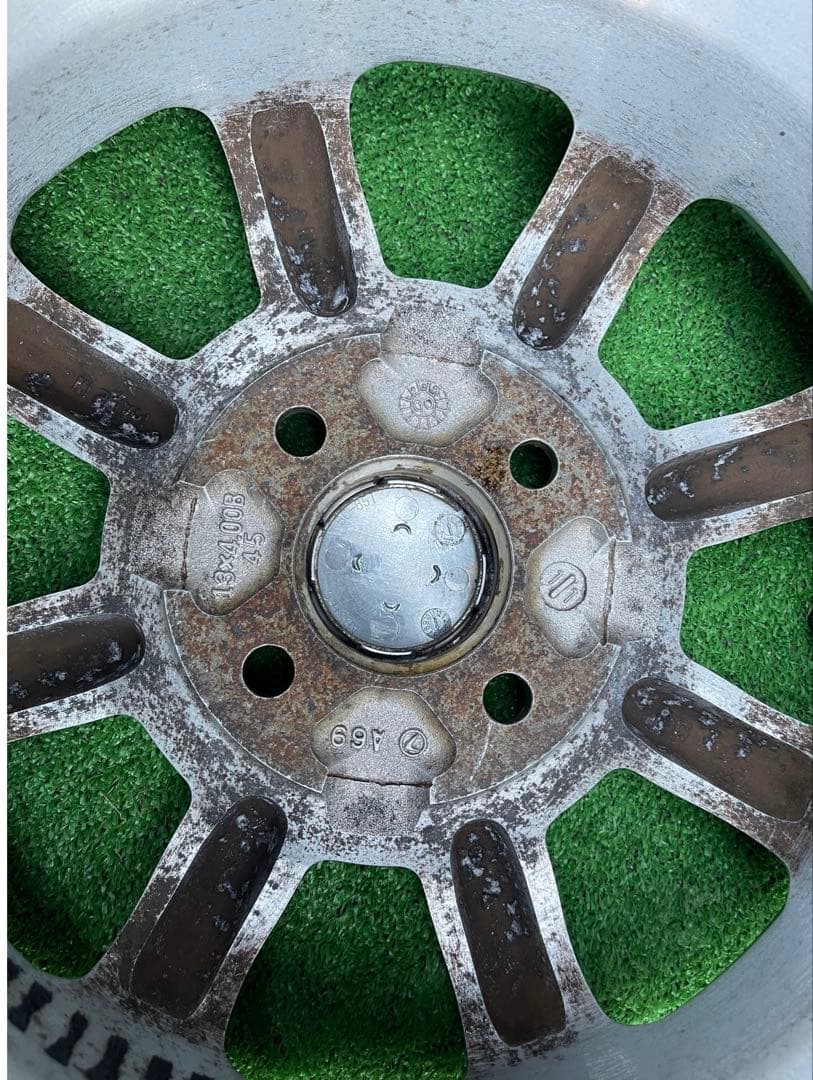 日本製 13インチ アルミホイール 13×4.0J +45 軽自動車用