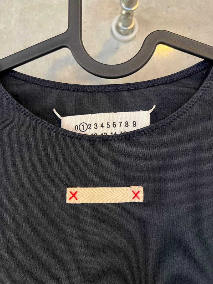 値下げ　Maison Margiela 長袖　トップス　ボディスーツ　ブラック