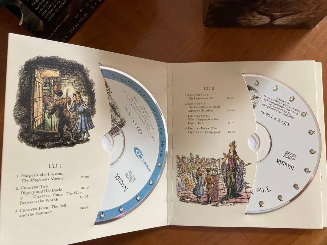 C.S.ルイス ナルニア国物語 全7巻 CD付き