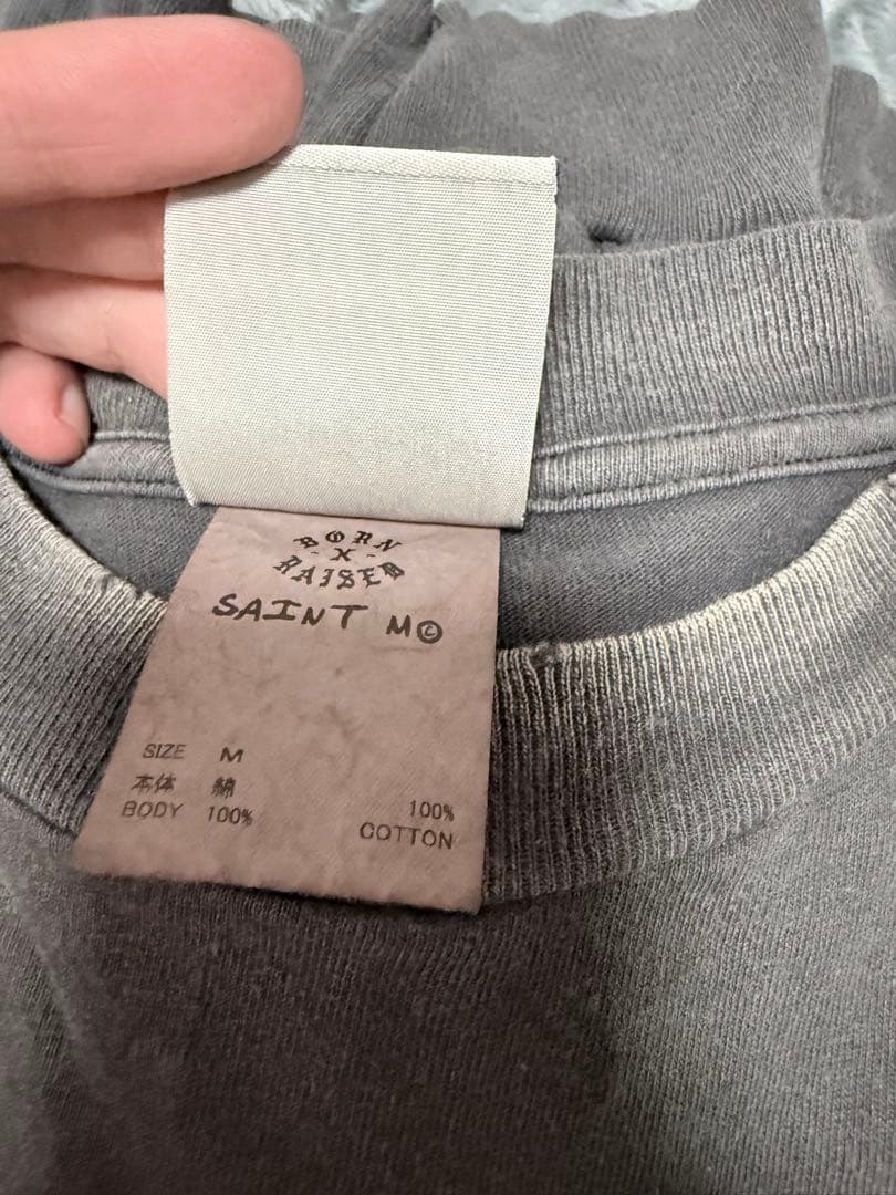 SAINT Mxxxxxx セントマイケルBORN X RAISEDロンT