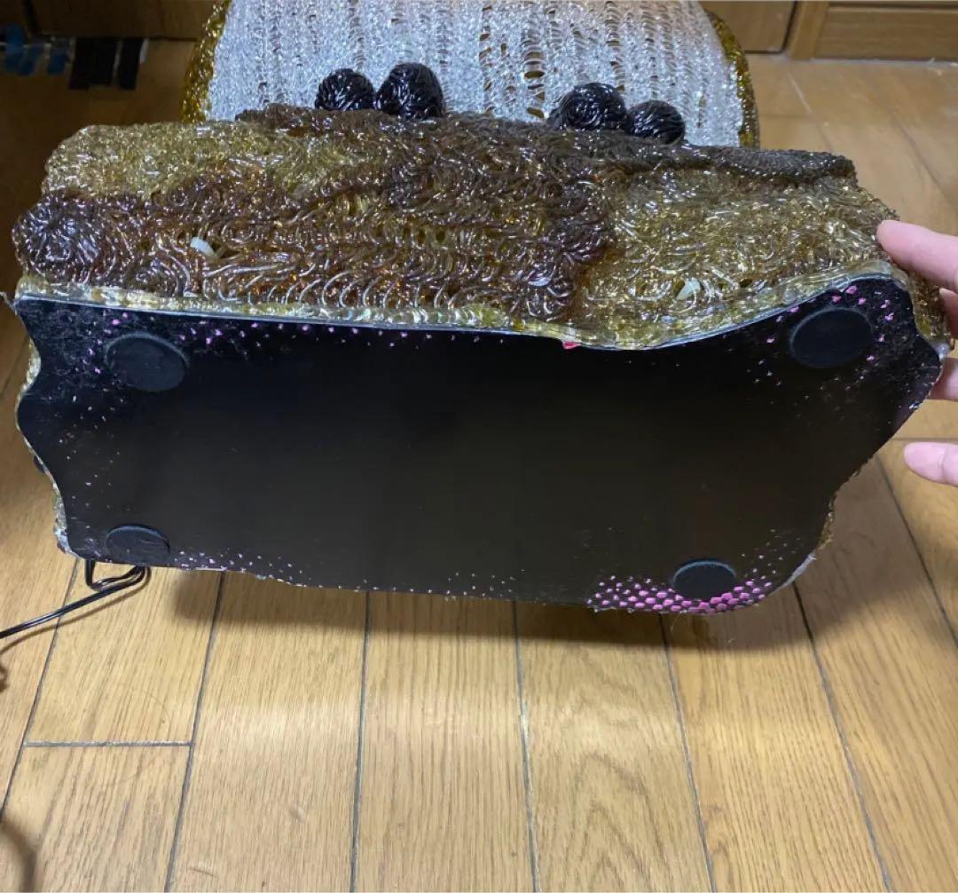 ふくろう　フクロウ　イルミネーション　置物　玄関前　53cm ガーデンライト