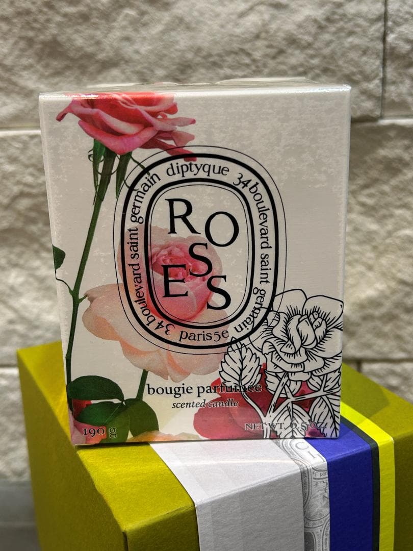 【新品・未開封】DIPTYQUE ディプティック ROSES ローズ 190ｇ