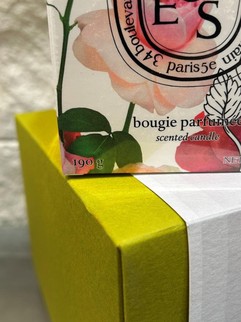 【新品・未開封】DIPTYQUE ディプティック ROSES ローズ 190ｇ