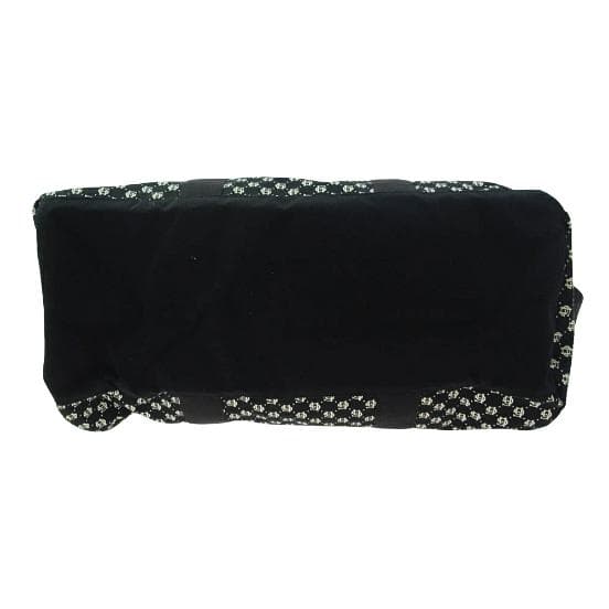 極美品 GLADHAND スピークイージーモノグラム総柄 ドラムバッグ ブラック