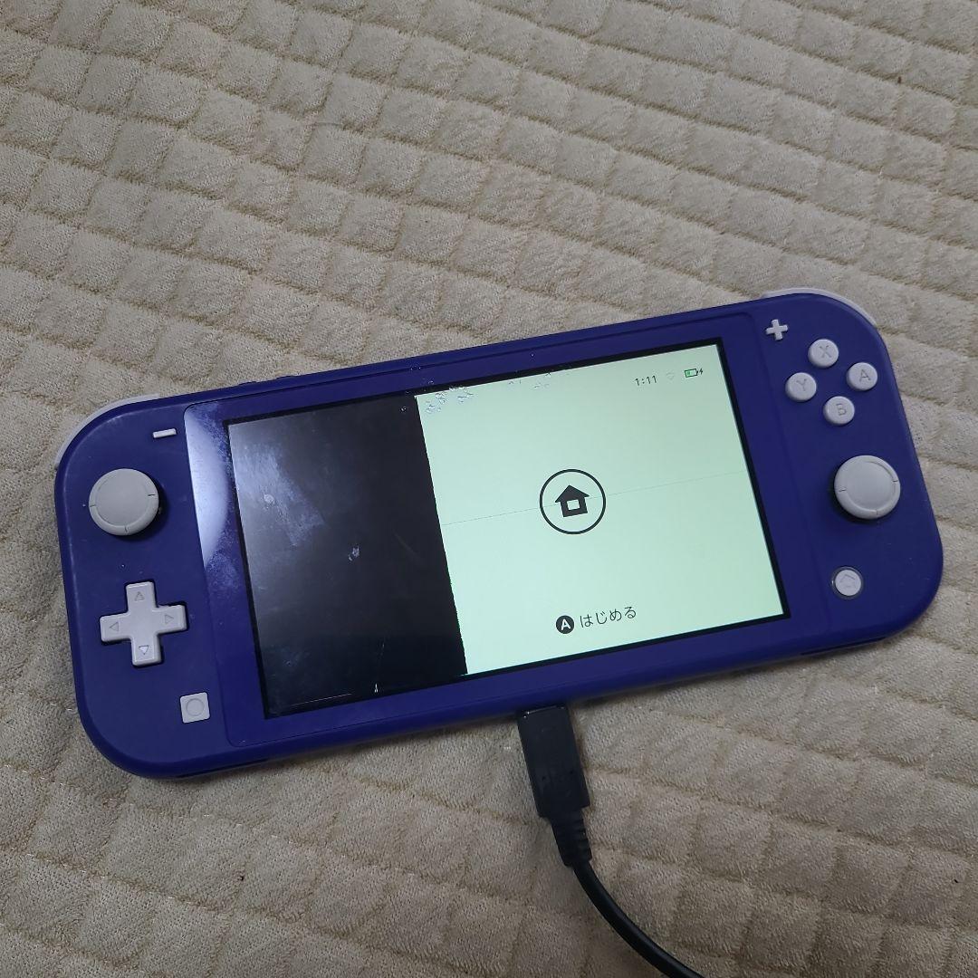 Nintendo Switch　スイッチライト　ブルー　ジャンク品