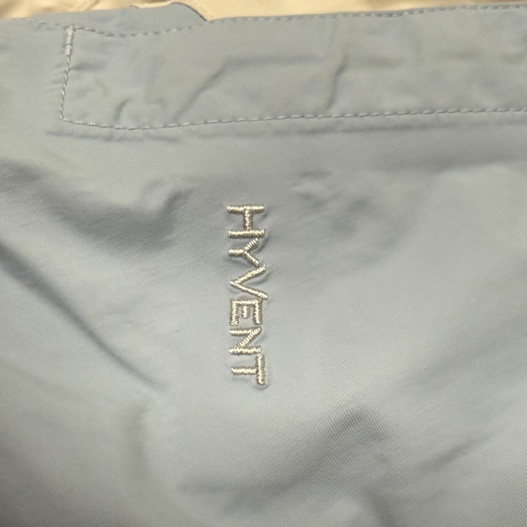 （美品）ザ・ノースフェイスUS古着　スノーウェア　水色/アイボリー　レディースM