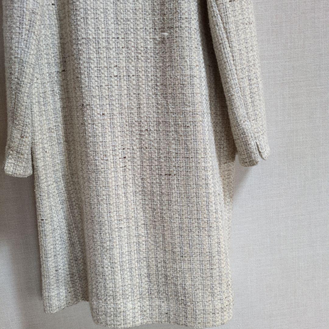 みたらしだんご45Rツィードウ一ルコ一ト