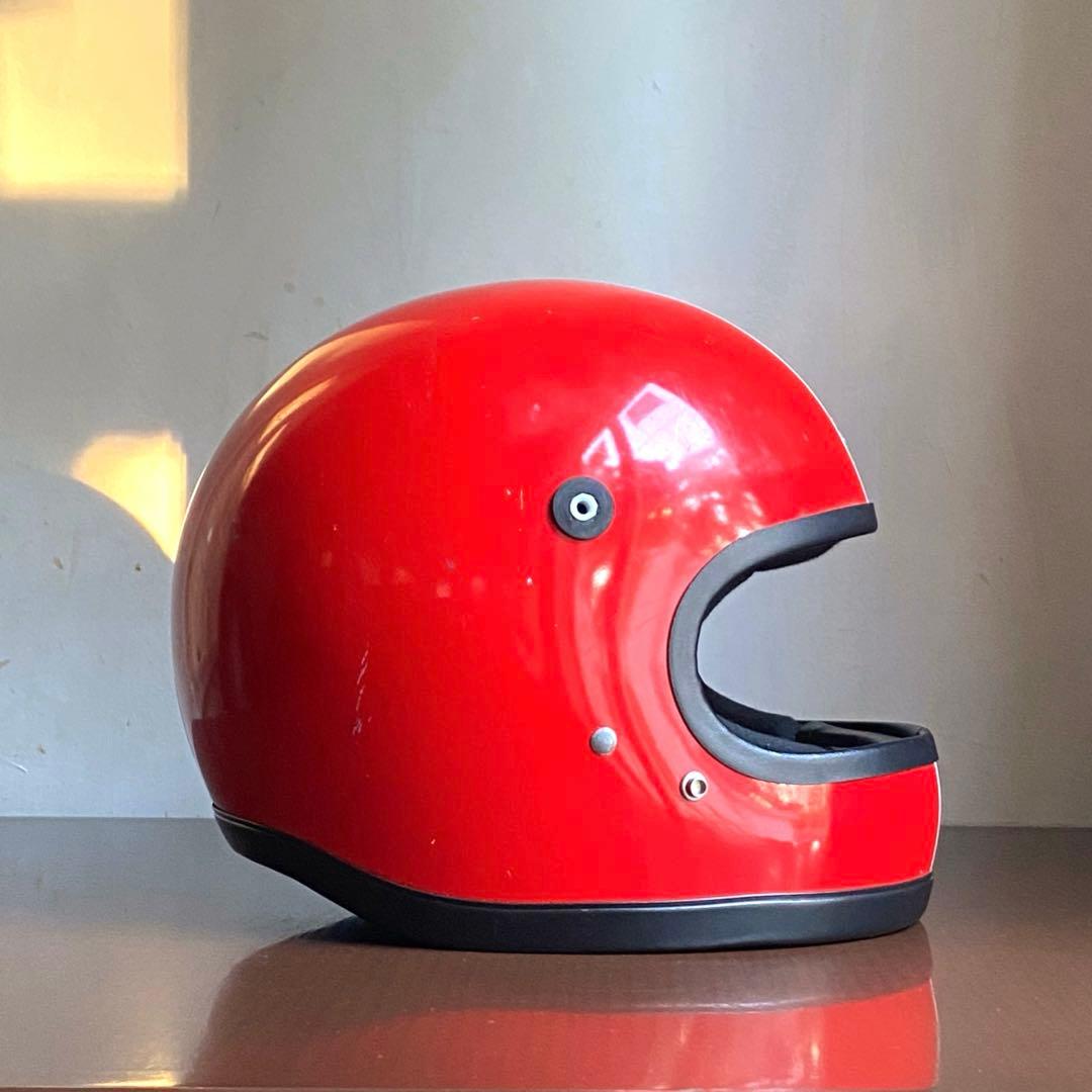 HONDA 族ヘル 目深加工 リペア済み 未使用 ビンテージヘルメット