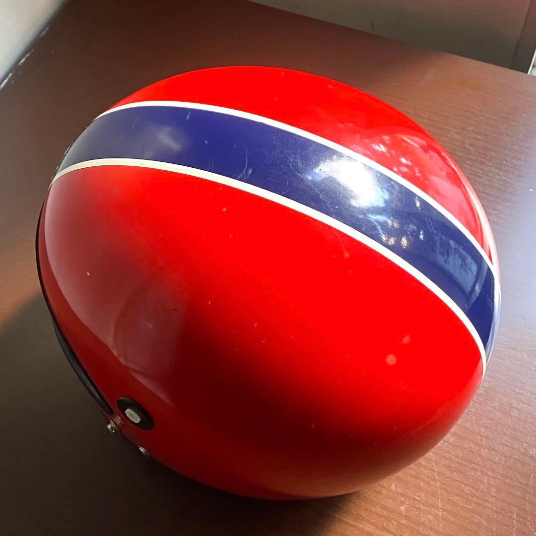 HONDA 族ヘル 目深加工 リペア済み 未使用 ビンテージヘルメット