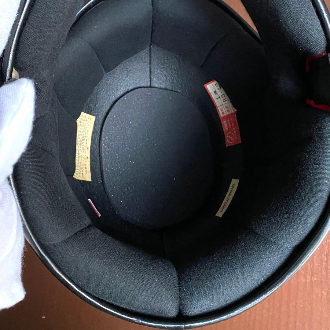 HONDA 族ヘル 目深加工 リペア済み 未使用 ビンテージヘルメット