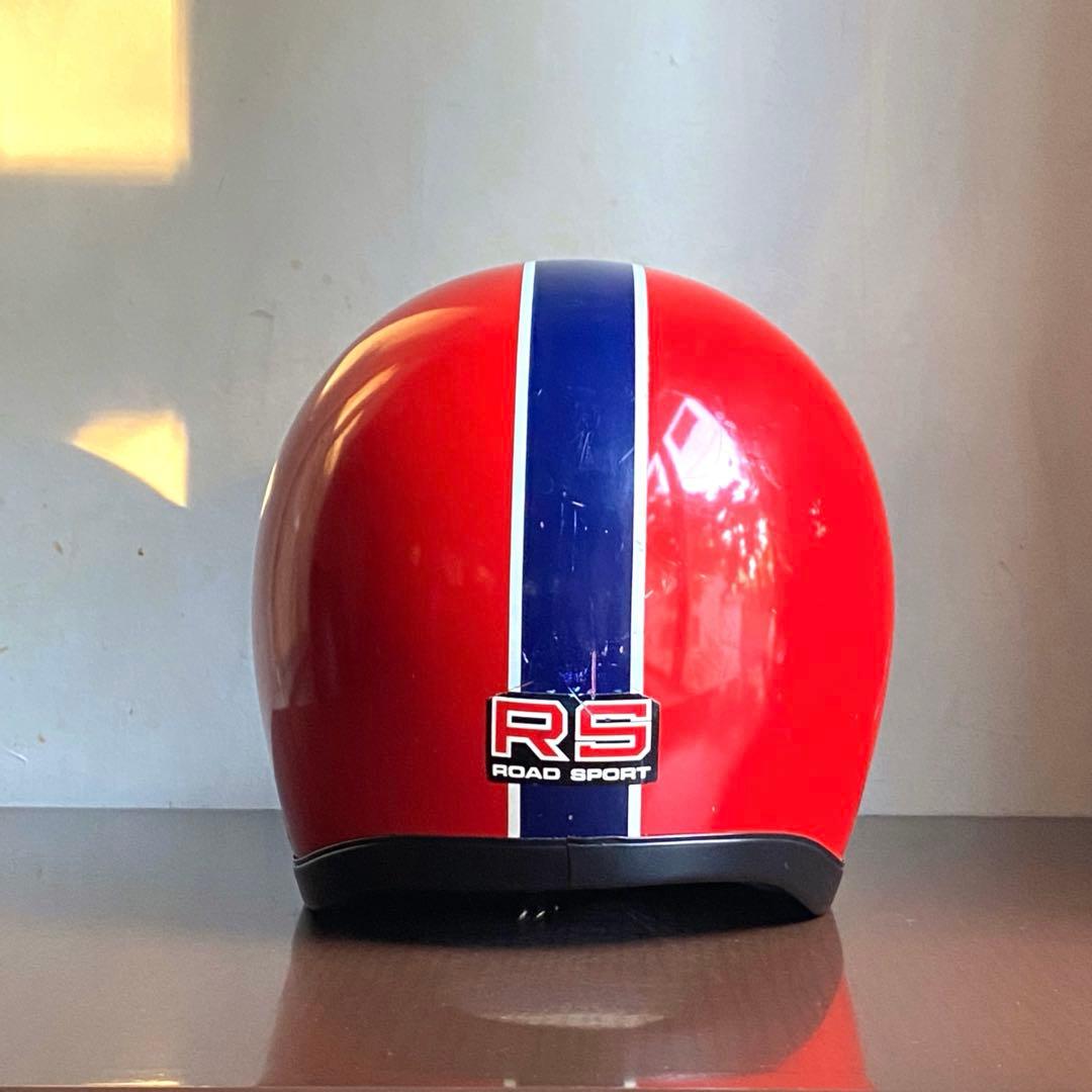 HONDA 族ヘル 目深加工 リペア済み 未使用 ビンテージヘルメット