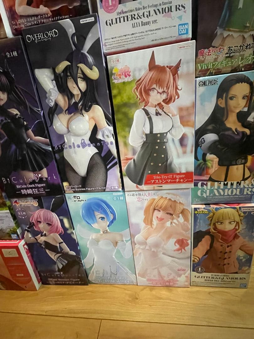 美少女　人気　プライズ　フィギュア　15点　まとめ　アルベド　アーリャ　猫猫　他