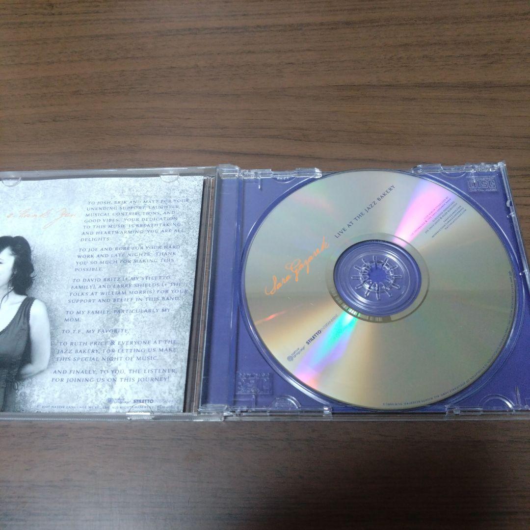 洋楽 SARA GAZAREK / LIVE AT THE JAZZ BAKERY