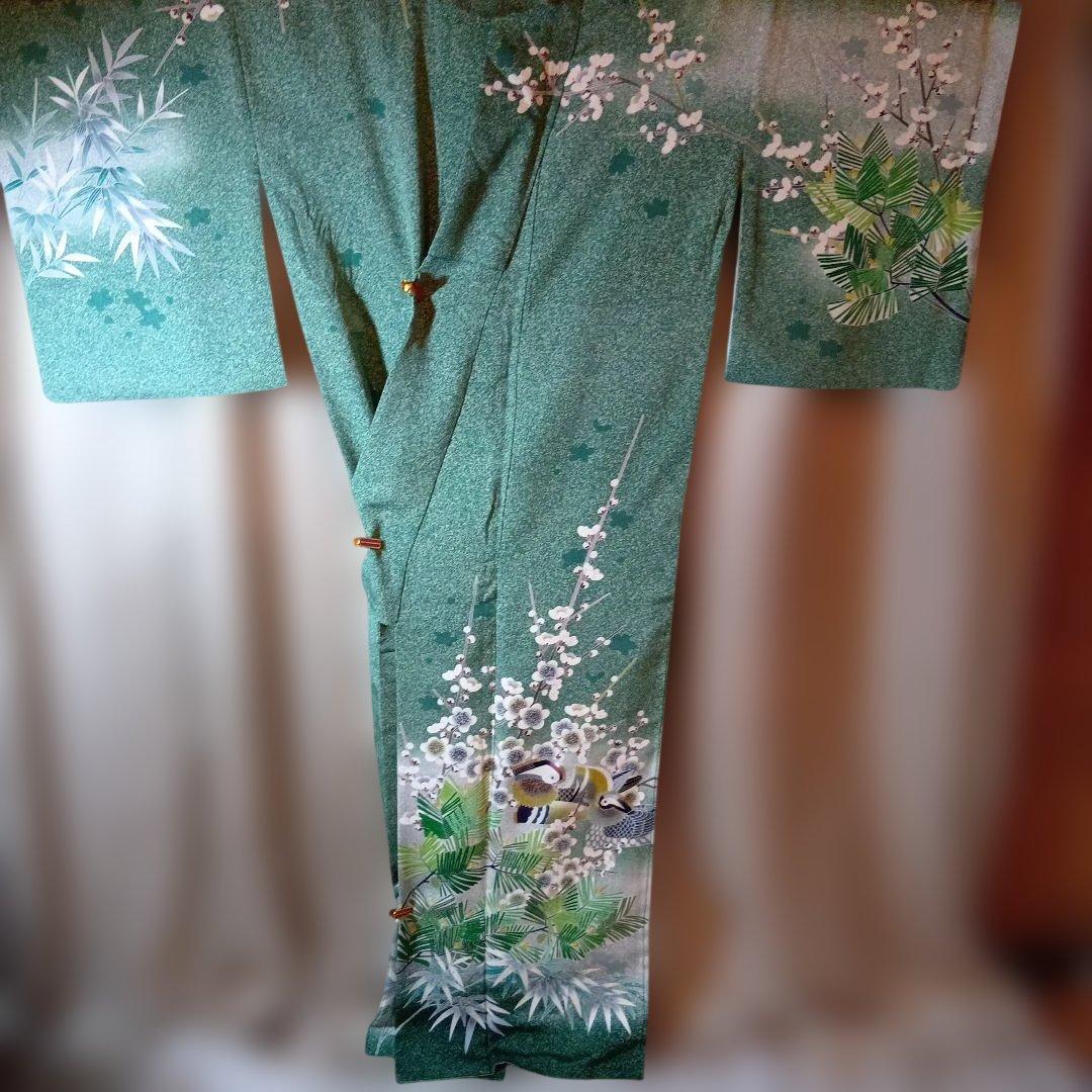 人間国宝　初代羽田登喜男　豪華京友禅　一度のみ使用