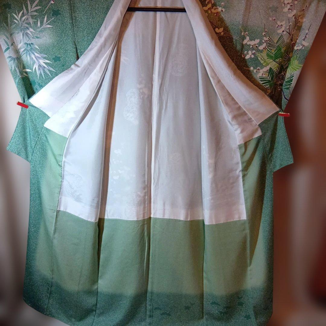 人間国宝　初代羽田登喜男　豪華京友禅　一度のみ使用