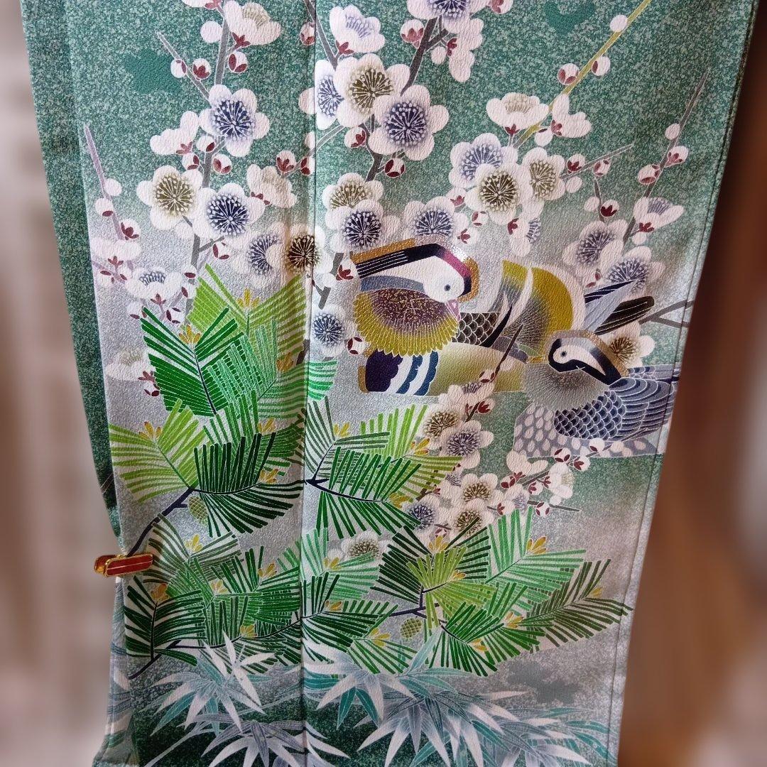 人間国宝　初代羽田登喜男　豪華京友禅　一度のみ使用