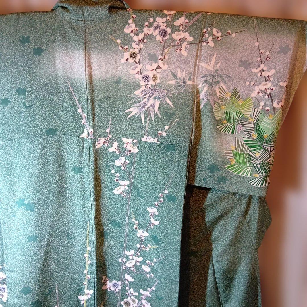 人間国宝　初代羽田登喜男　豪華京友禅　一度のみ使用