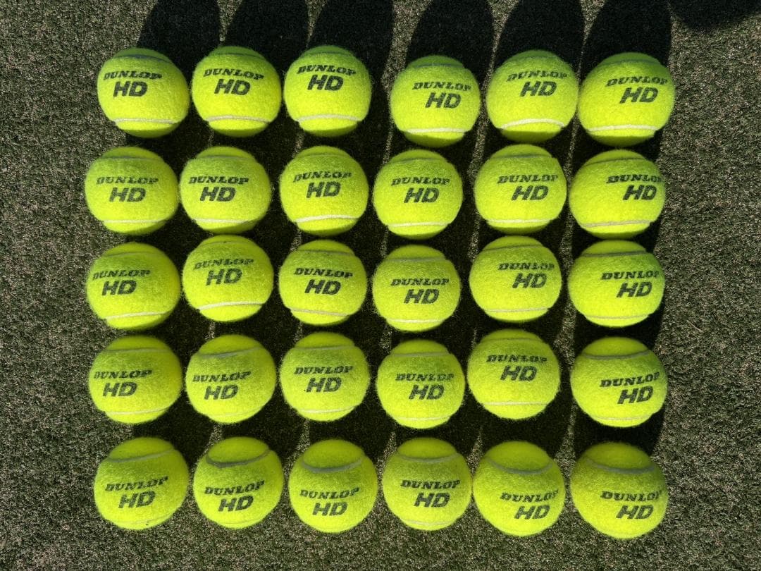 【加圧再生】硬式テニスボール（ダンロップ HD）180球