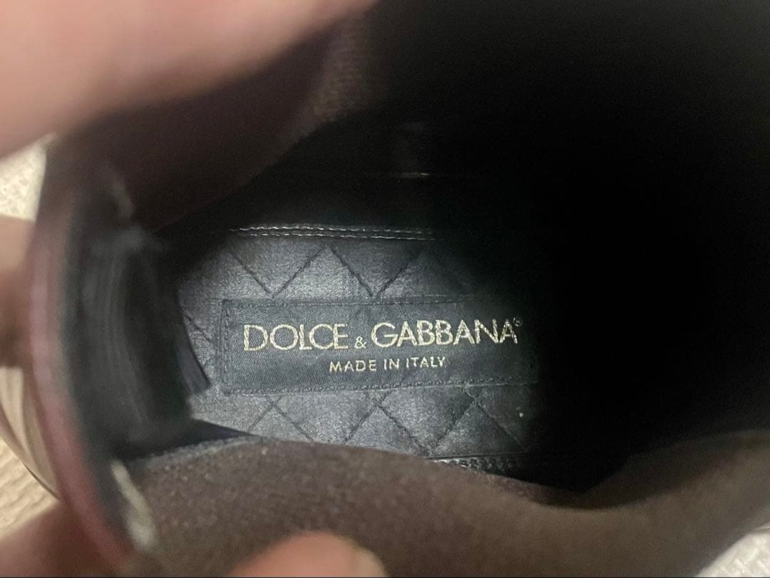 イタリア製DOLCE & GABBANAドルチェアンドガッパーナサイドゴアブーツ