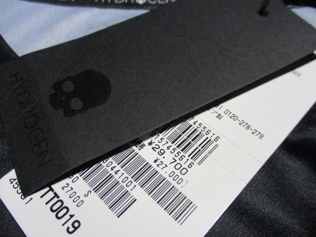 【ハイドロゲン・テニス】スケッチテックＴシャツ★未使用★S★正規代理店★送料無料