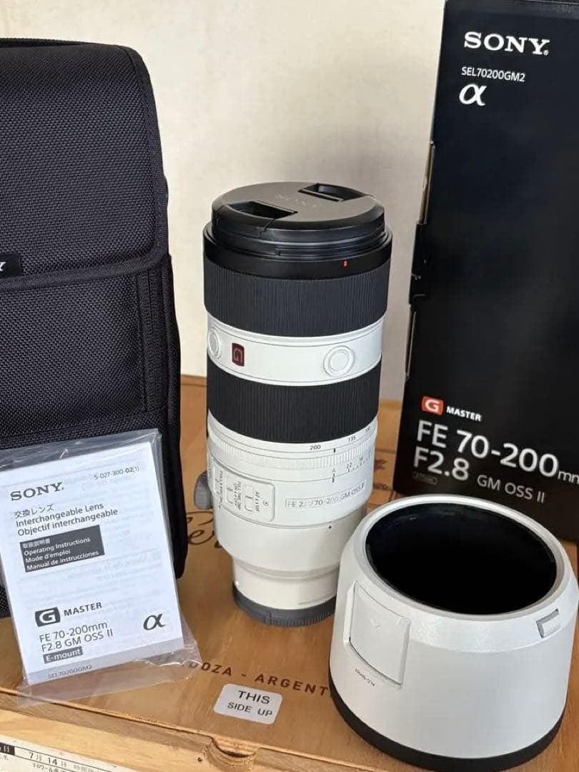 【SONY】⭐︎美品⭐︎FE 70-200mm F2.8 GM OSS II