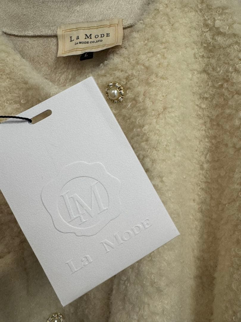 【新品未使用】現行品 STANZA DOLCE ファー風ロングコート