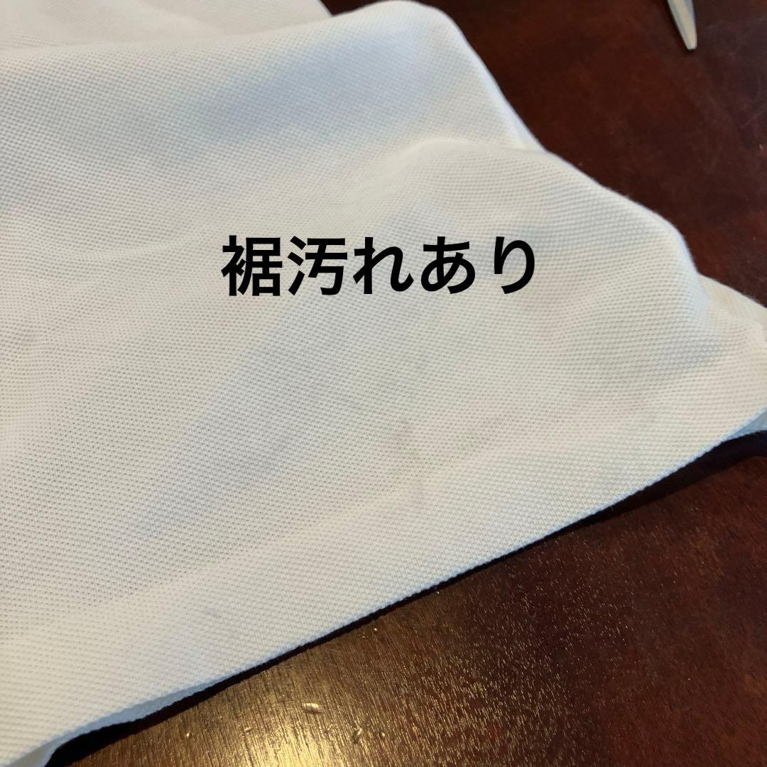 70s フランス製 ビンテージ フレラコ 半袖 ポロシャツ ホワイト サイズ4