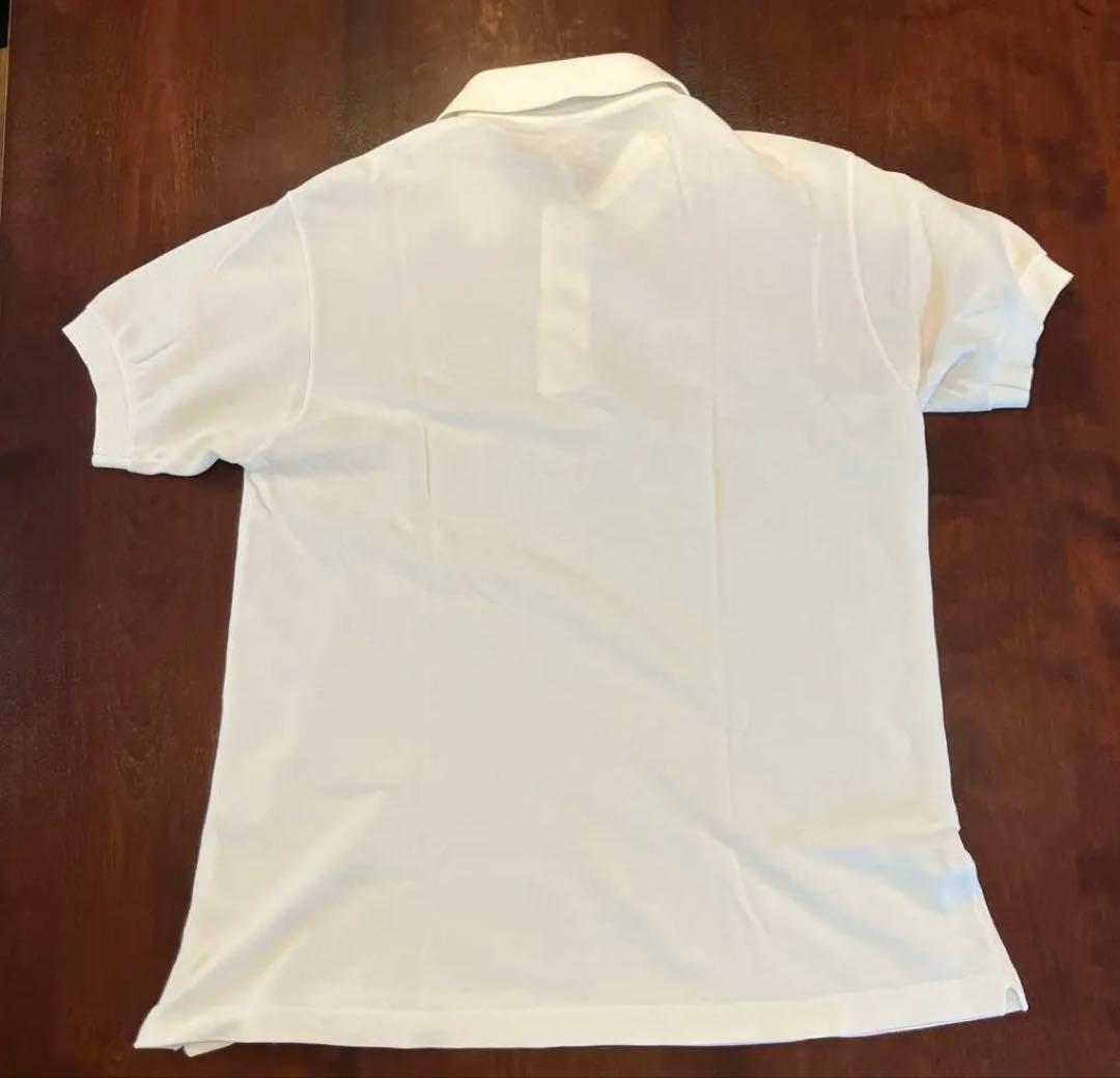 70s フランス製 ビンテージ フレラコ 半袖 ポロシャツ ホワイト サイズ4