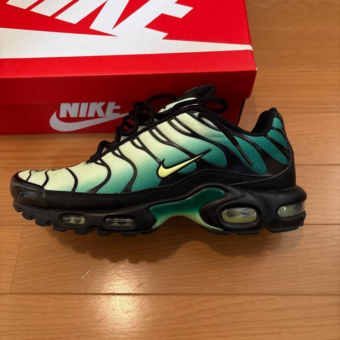 靴 nike air max plus vapor green