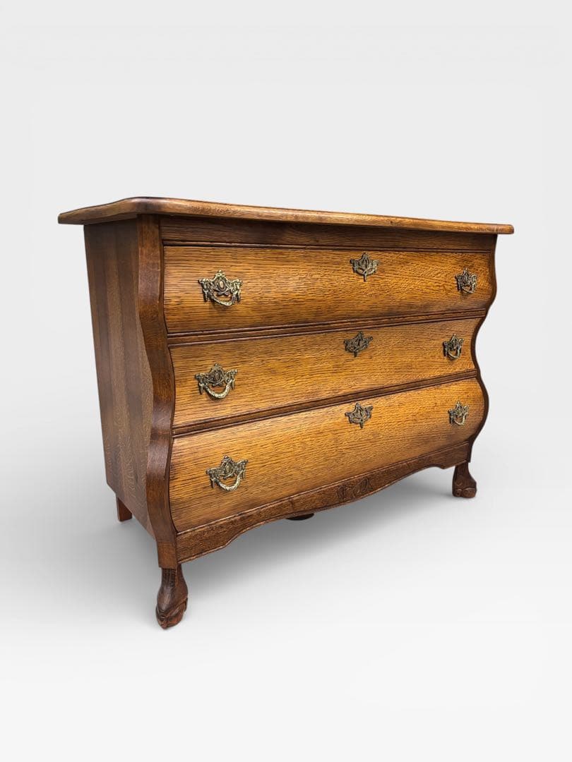 英国アンティーク 大型 木製サイドボード 飾り棚 チェスト カウンターテーブル