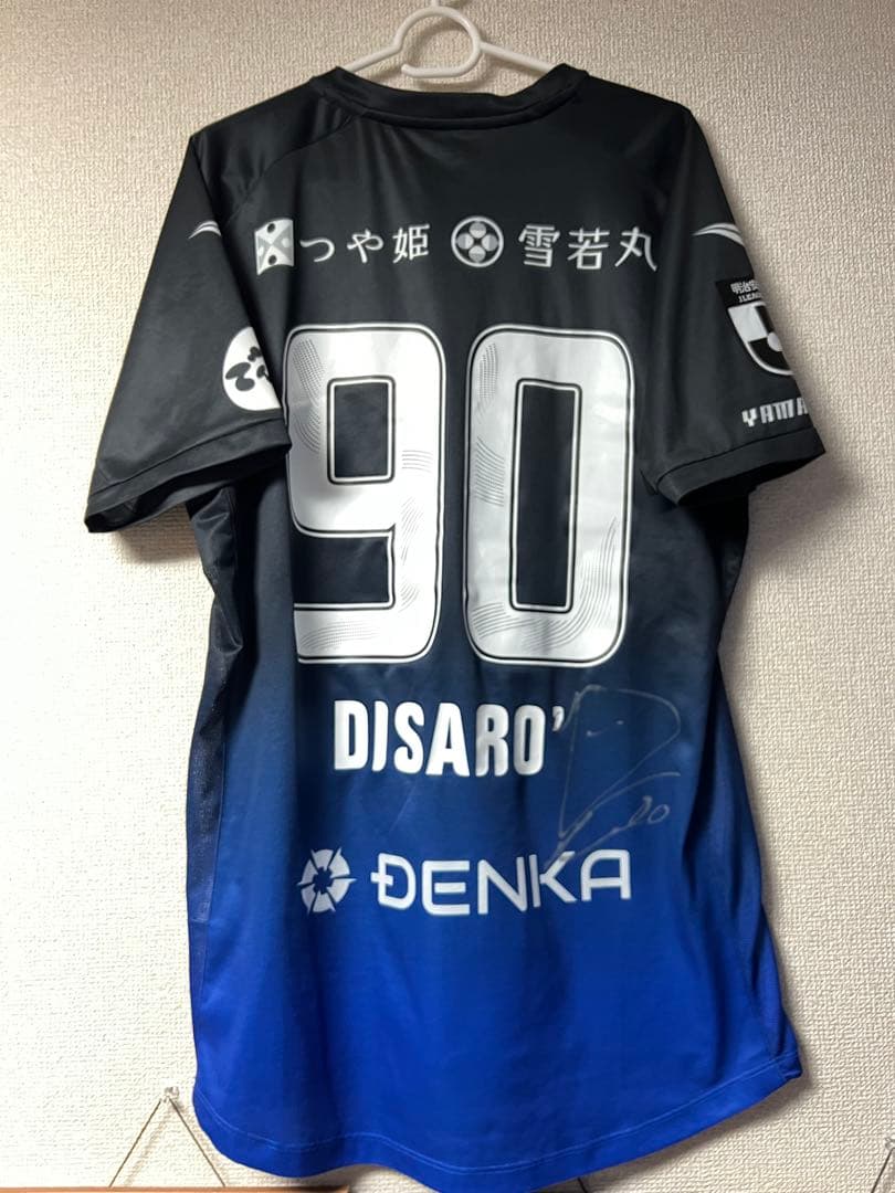 モンテディオ山形　ナツユニ　ディサロ燦シルヴァーノ　XO サイン入り