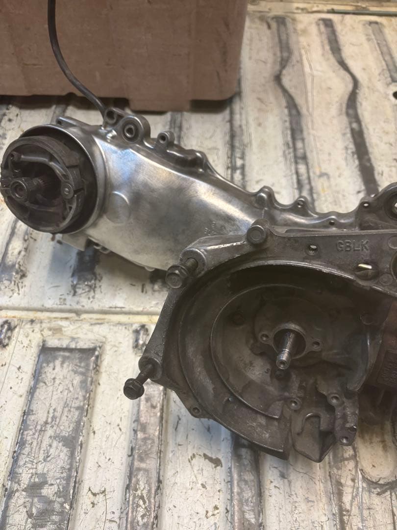 ライブディオAF34・AF35中期クランクベアリング交換済みエンジン。