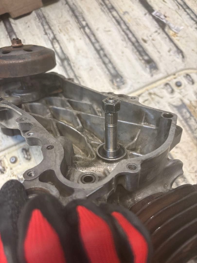 ライブディオAF34・AF35中期クランクベアリング交換済みエンジン。