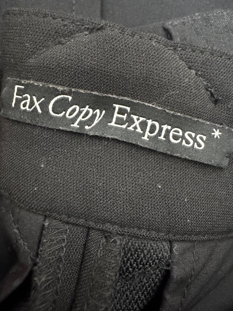 Fax Copy Express スラックス　ブラック s