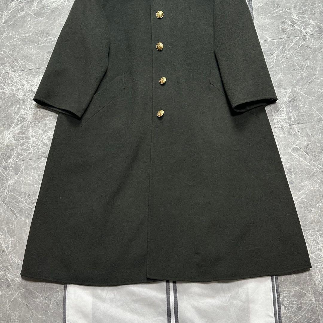 極美品♡最高級カシミヤ100% スパダチーニ コート　金ボタン　フォックスファー