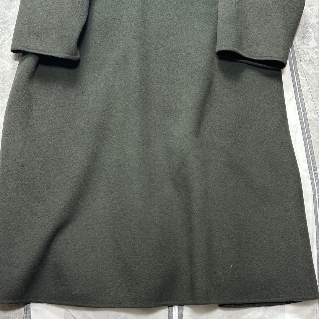 極美品♡最高級カシミヤ100% スパダチーニ コート　金ボタン　フォックスファー