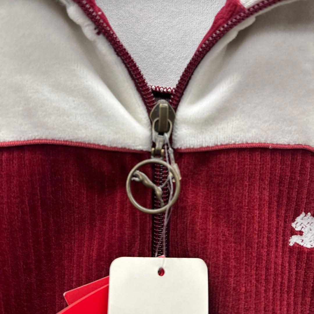 【未使用未着用】プーマ　ベロアトラックジャケット　M ベロア　デッドストック