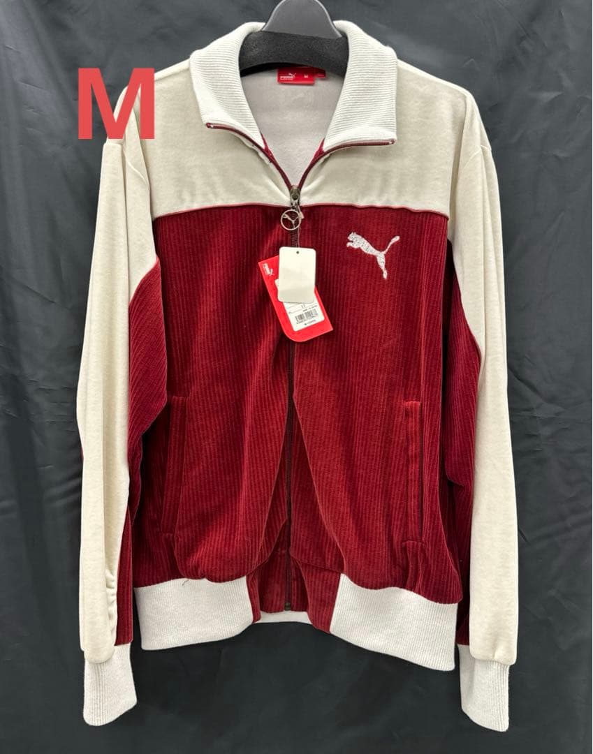 【未使用未着用】プーマ　ベロアトラックジャケット　M ベロア　デッドストック