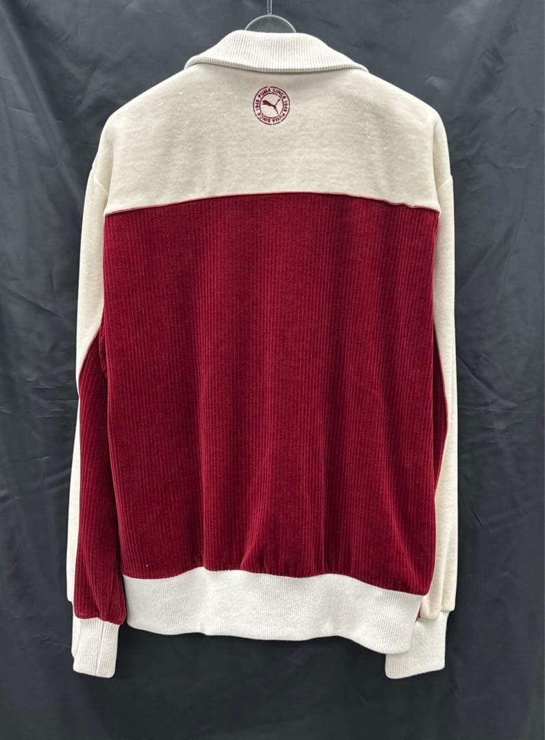 【未使用未着用】プーマ　ベロアトラックジャケット　M ベロア　デッドストック