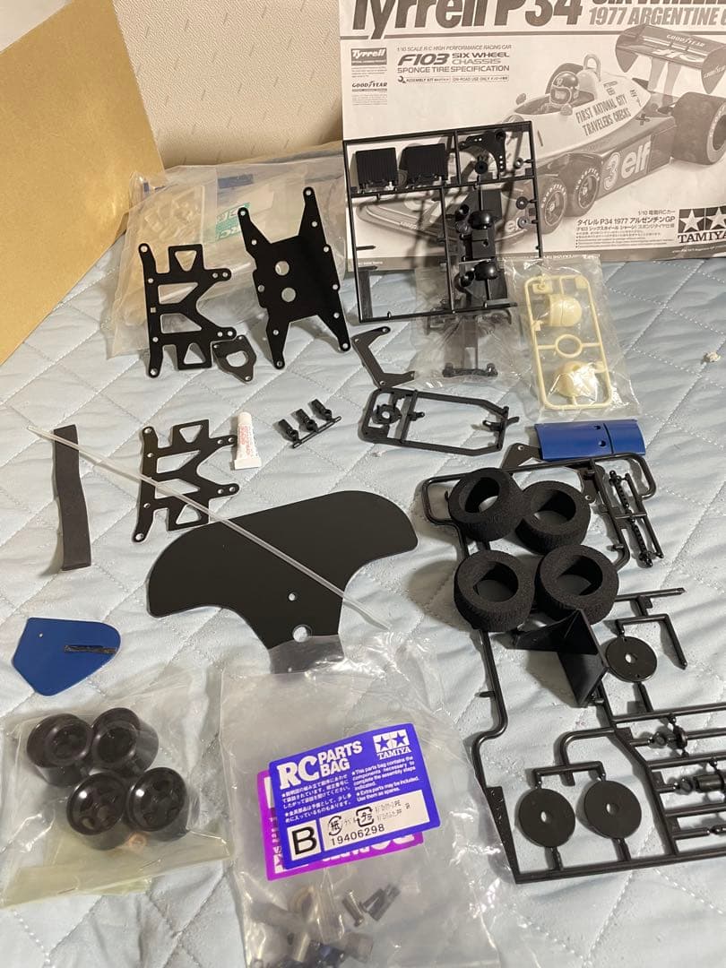 タミヤ　1/10 6輪　タイレル　P34 メカなし