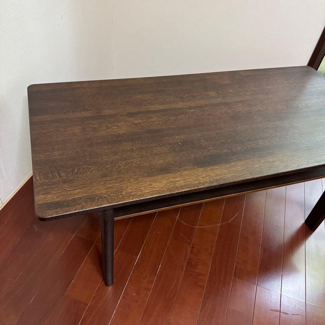 カリモク　チターノ　センターテーブル　オークタウン T16350