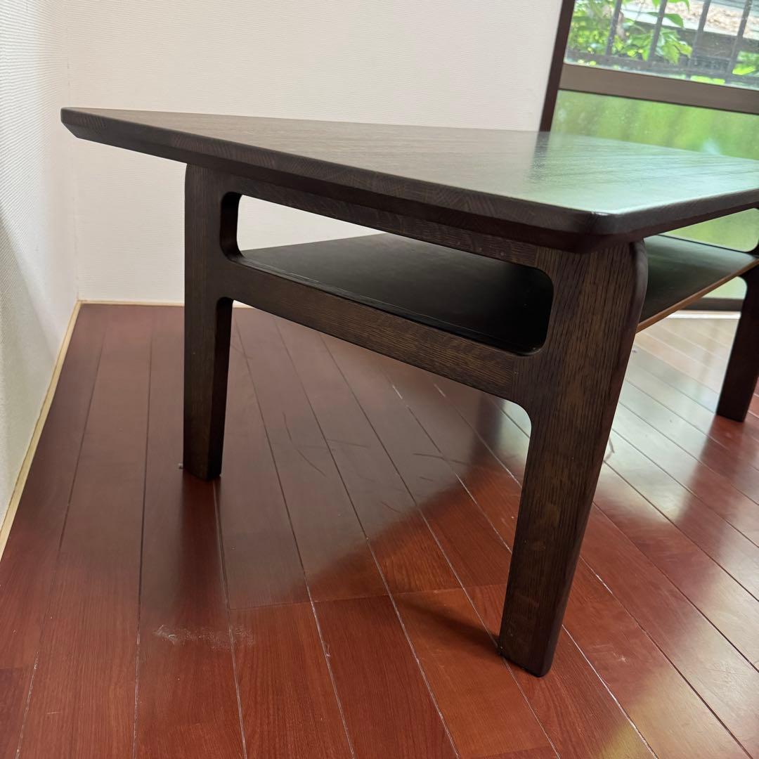 カリモク　チターノ　センターテーブル　オークタウン T16350